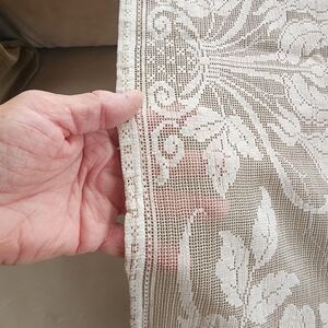 Vintage Elegant Floral Lace Small Table Cover